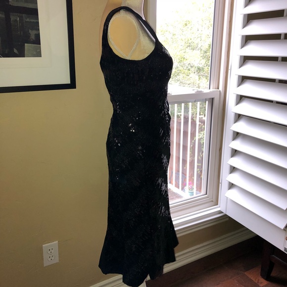 Diane Von Furstenberg Sequin Cocktail Dress - Picture 6 of 7